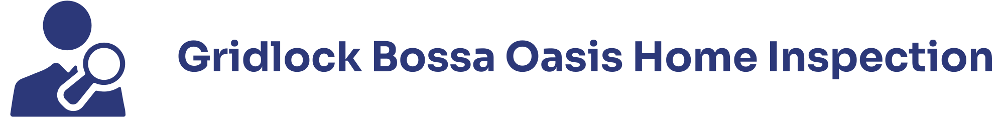 gridlock bossa oasis home inspection logo